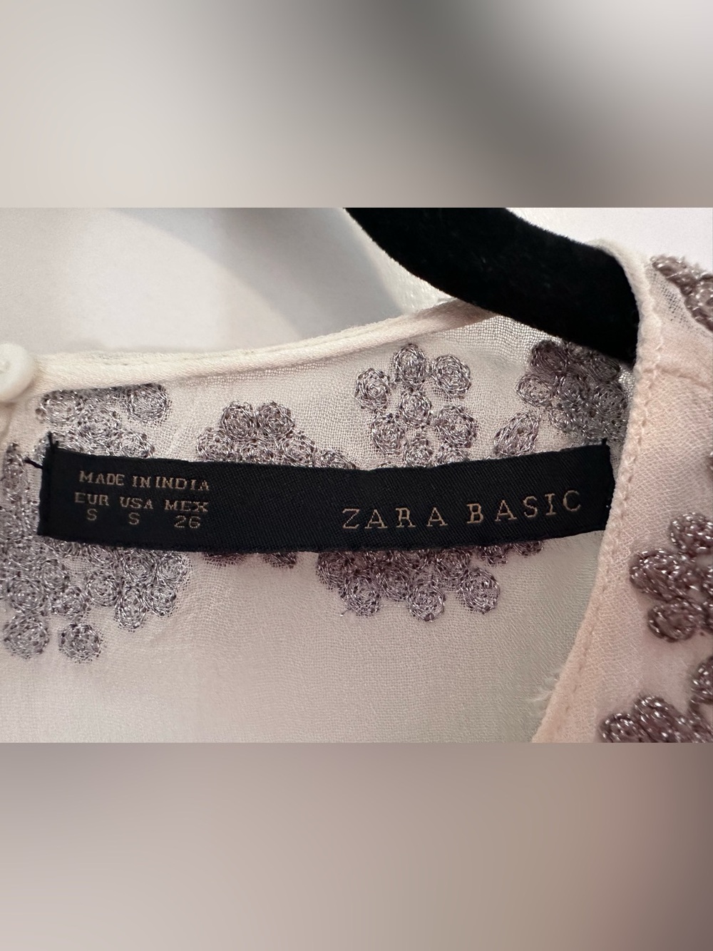 Zara Embroidered Top - Picture 4 of 8
